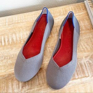 Rothys the flat charcoal shoes size 8.5